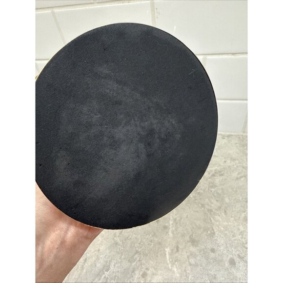 Vintage 10” Brass Standing Two Sided Regular & Magnifying Swivel Mirror. - Picture 5 of 7